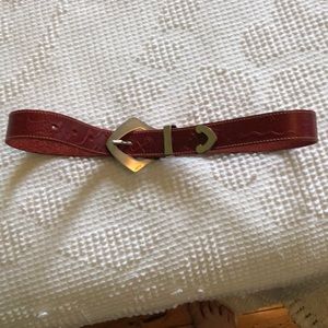 Vintage leather belt